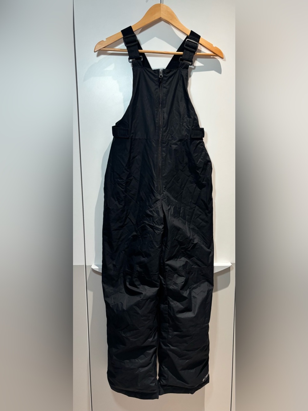 Columbia Youth Snowslope II Insulated SnowBib Pants Outgrown Grow System Black L